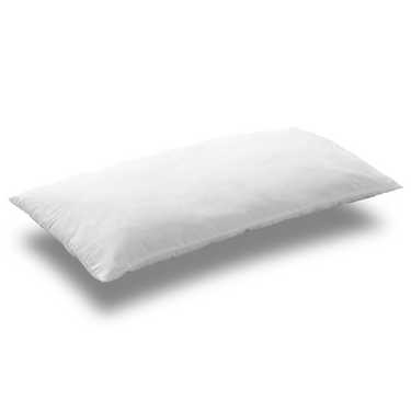 Colchón viscoelástico de 7 zonas Sleezzz Smart 90 x 200 cm, altura 18 cm, nivel de firmeza H3 con espuma viscoelástica con memoria de aire + almohada de microfibra CloudComfort Basic 40 x 80 cm