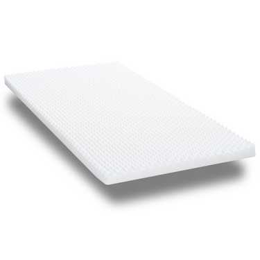 Supportho topper premium de espuma fría 180 x 200 cm H3, altura 9 cm, grado de firmeza H3 con funda antibacteriana