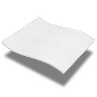 Topper de espuma de confort T6 120 x 200 cm, altura 6 cm, nivel de firmeza H3