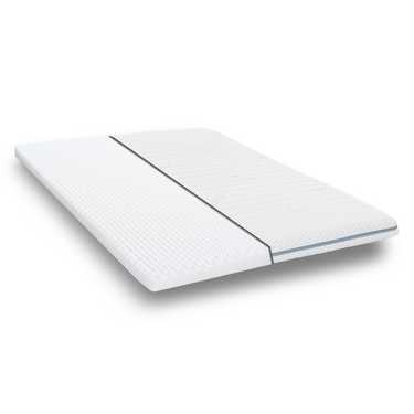 Supportho topper premium de espuma fría 120 x 200 cm H3, altura 9 cm, grado de dureza H3 con funda antibacteriana