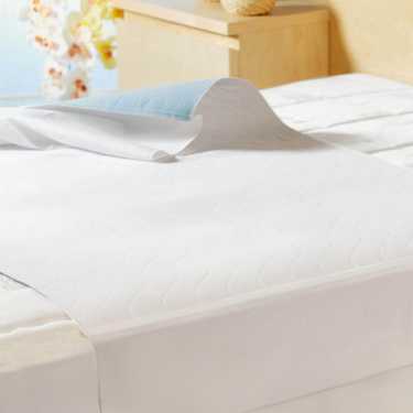 Cubrecolchón de vellón absorbente impermeable Sleezzz Vital, 75 x 90 cm, para proteger el colchón