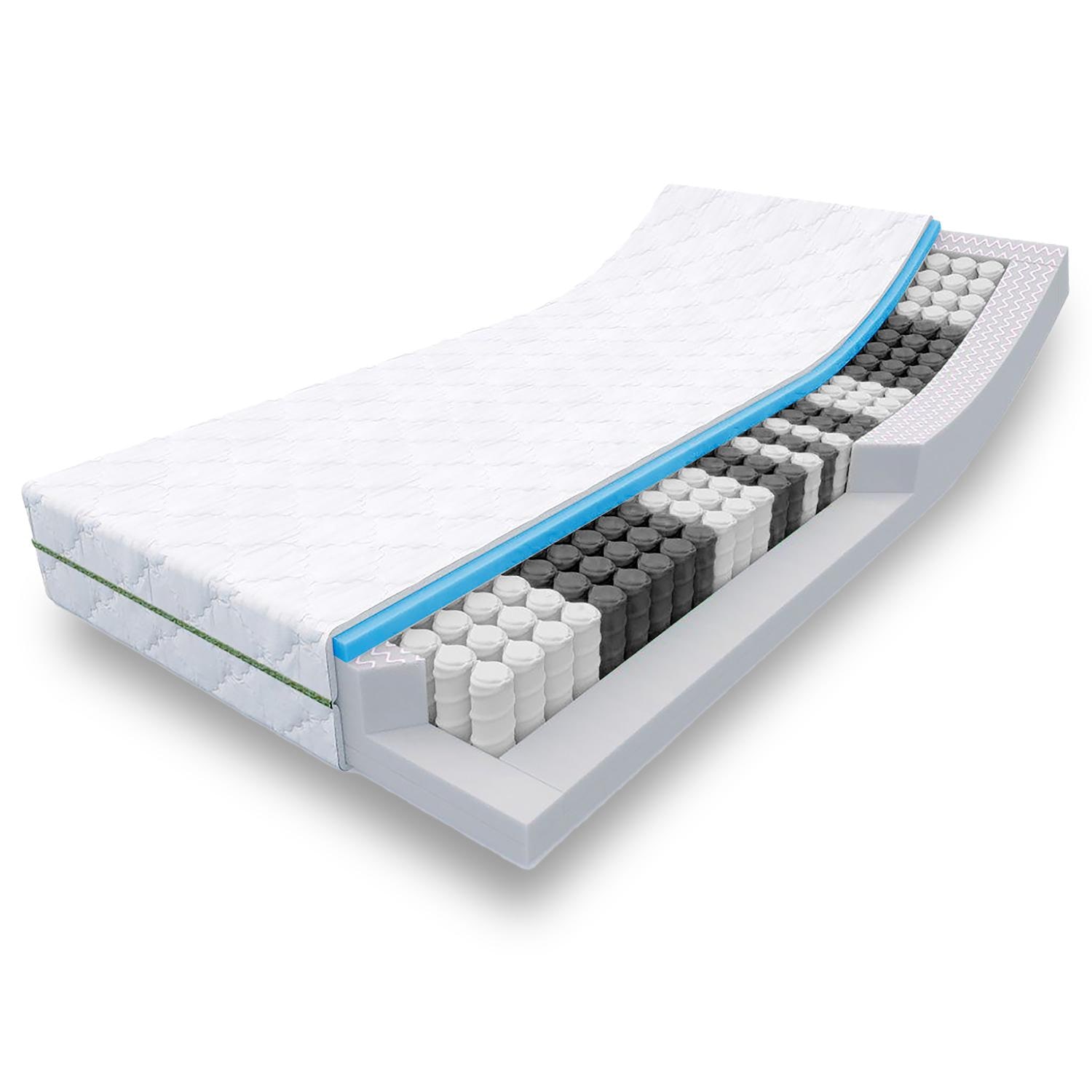 Colchón de muelles ensacados Sleezzz® Smart T21 80 x 200 cm H2/H3 Colchón de muelles ensacados Sleezzz® Smart T21 80 x 200 cm H2/H3