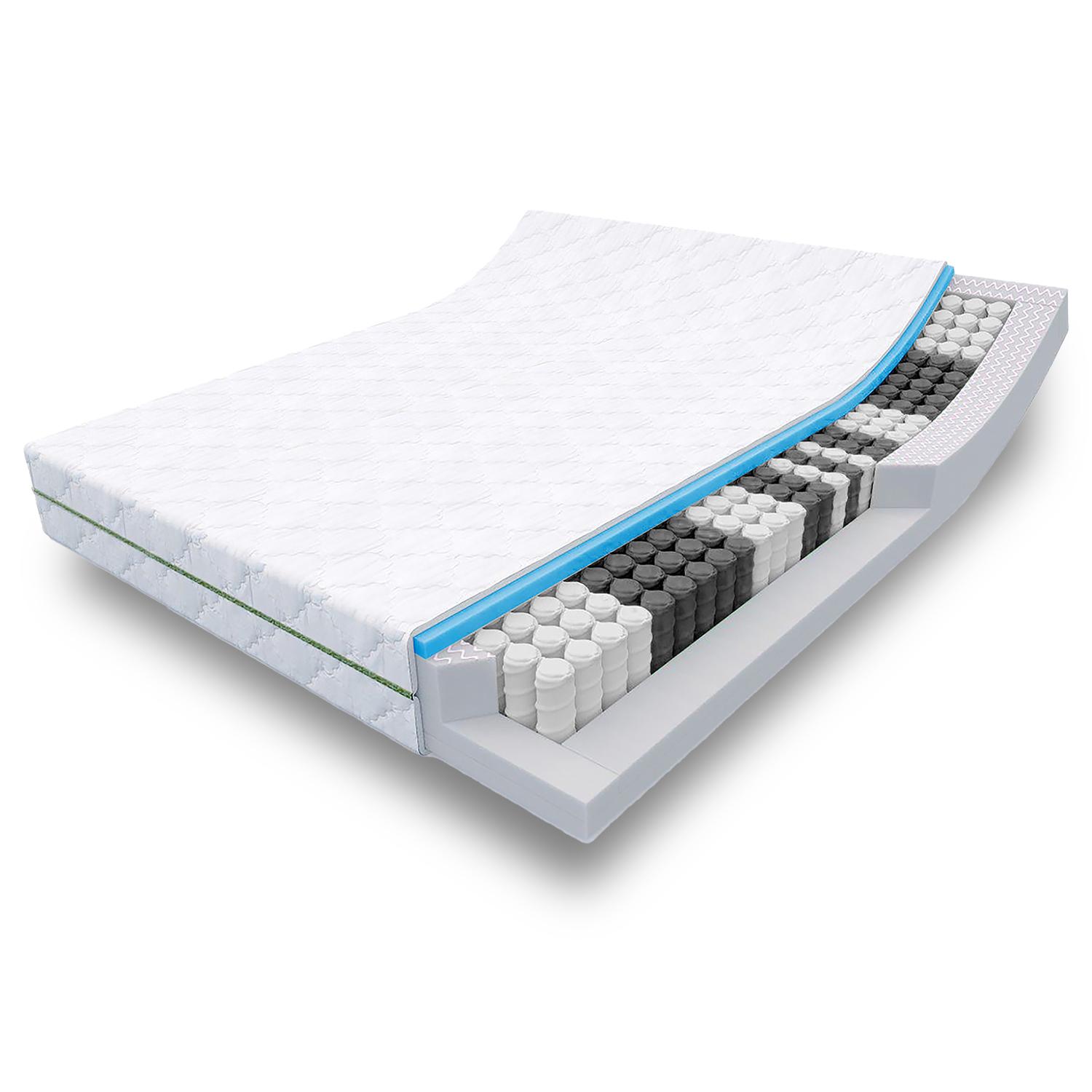 Colchón de muelles ensacados Sleezzz® Smart T21 140 x 190 cm H2/H3