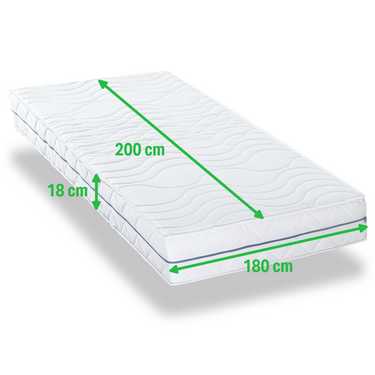 Funda de colchón Supportho Premium / Sleezzz Smart 180 x 200 cm, altura 18 cm