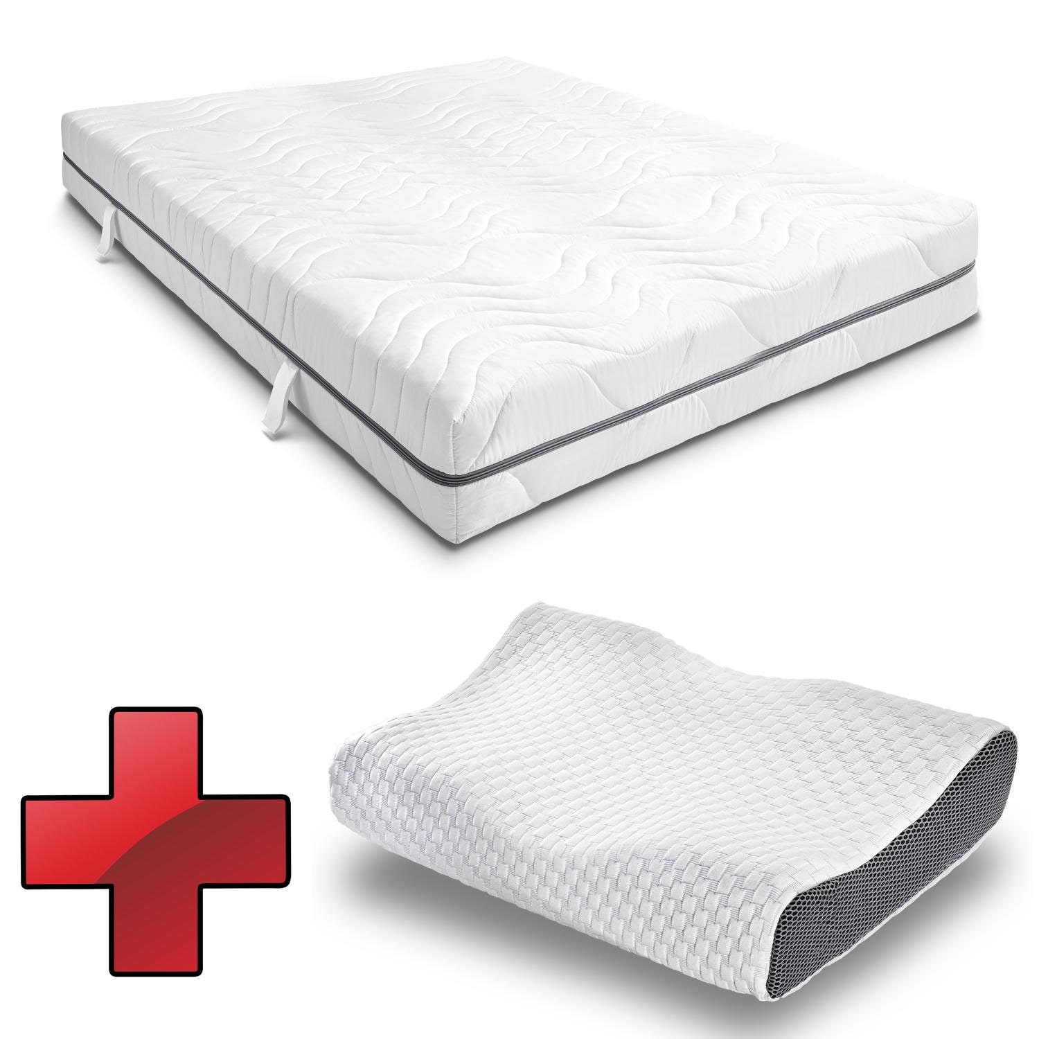 Colchón Sleezzz® Smart 140x190 cm + almohada de gel Sleezzz® Premium Colchón Sleezzz® Smart 140x190 cm + almohada de gel Sleezzz® Premium