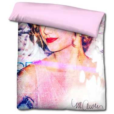 Castell microfibra ropa de cama reversible Taylor Swift por Sid Maurer 155 x 220 + 80 x 80 cm