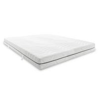 Colchón viscoelástico de 7 zonas Sleezzz Smart 140 x 190 cm, altura 18 cm, nivel de firmeza H3 con espuma con memoria de aire