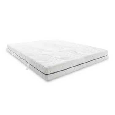 Colchón viscoelástico de 7 zonas Sleezzz Smart 140 x 200 cm, altura 18 cm, nivel de firmeza H3 con espuma viscoelástica con memoria de aire + almohada de gel Sleezzz® Premium gratuita