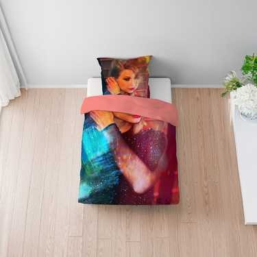 Castell microfibra reversible ropa de cama Taylor Swift por Sid Maurer 135 x 200 + 80 x 80 cm