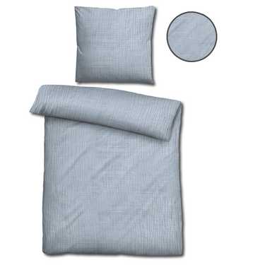 Ropa de cama de muselina Sleezzz® azul 135 x 200 cm + 80 x 80 cm