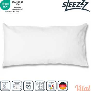 Funda de almohada molleton impermeable Sleezzz Vital 40 x 80 cm