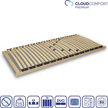 Somier plegable 100 x 200 CloudComfort