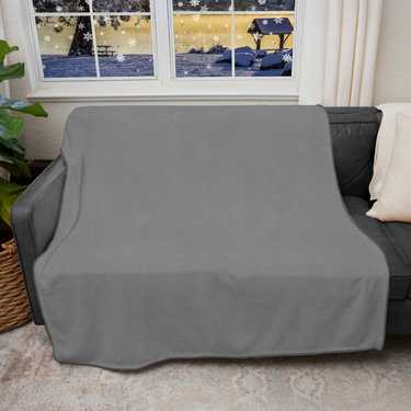 Colchón viscoelástico Sleezzz Premium 90 x 200 cm, altura 20 cm, nivel de firmeza H2/H3, con asas reversibles + manta acogedora Sleezzz® Smart 140 x 200 cm gratis