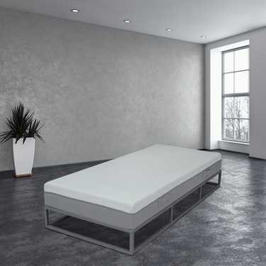 Colchón viscoelástico Sleezzz Premium 90 x 200 cm, altura 20 cm, nivel de firmeza H2/H3, con asas reversibles + almohada de gel Sleezzz® Premium