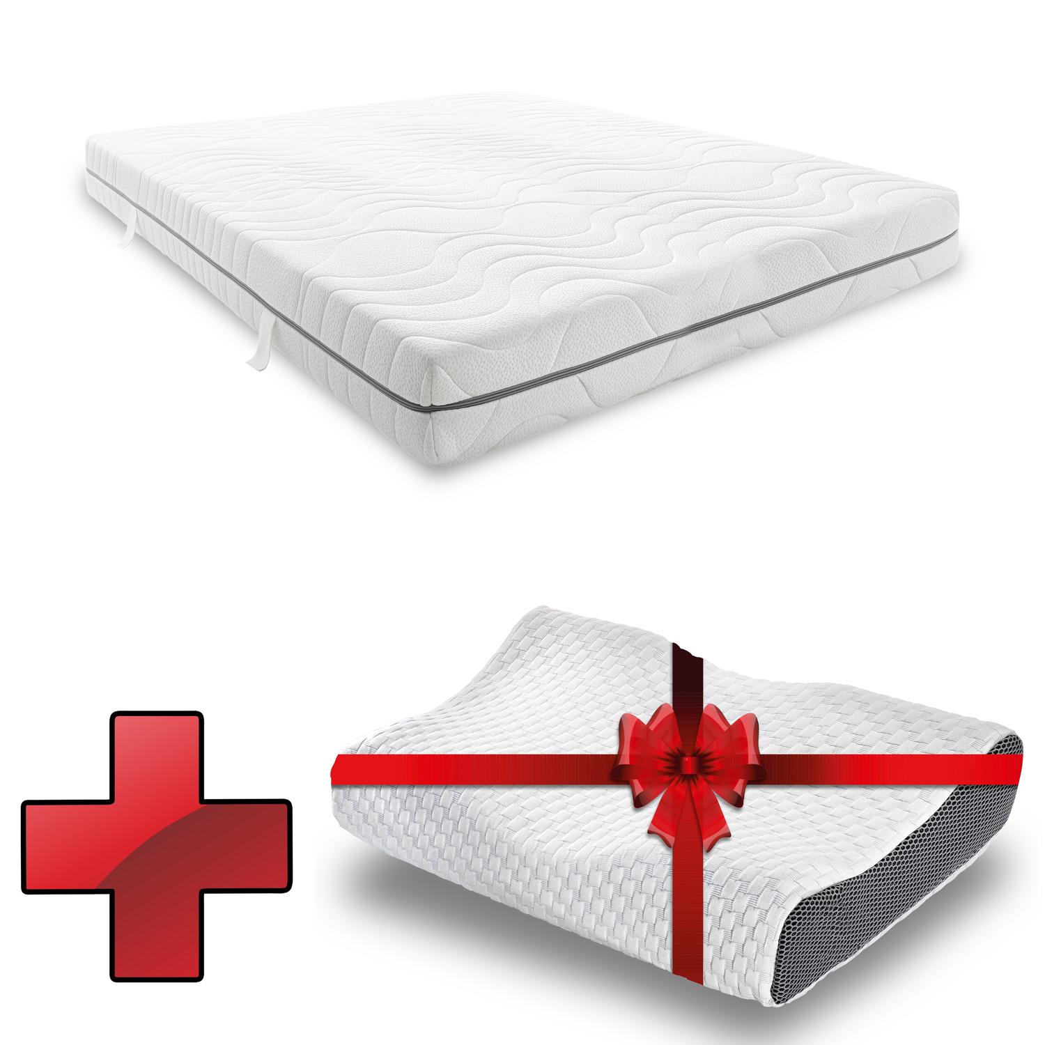 Colchón Sleezzz® Smart 140x190 cm + almohada de gel Sleezzz® Premium gratis