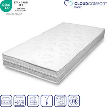 Colchón infantil CloudComfort Basic 60 x 120 cm