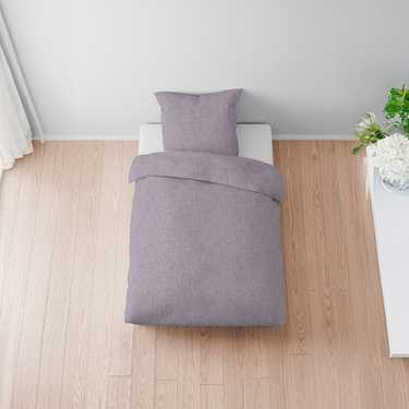 Ropa de cama de muselina Sleezzz® morada 135 x 200 cm + 80 x 80 cm